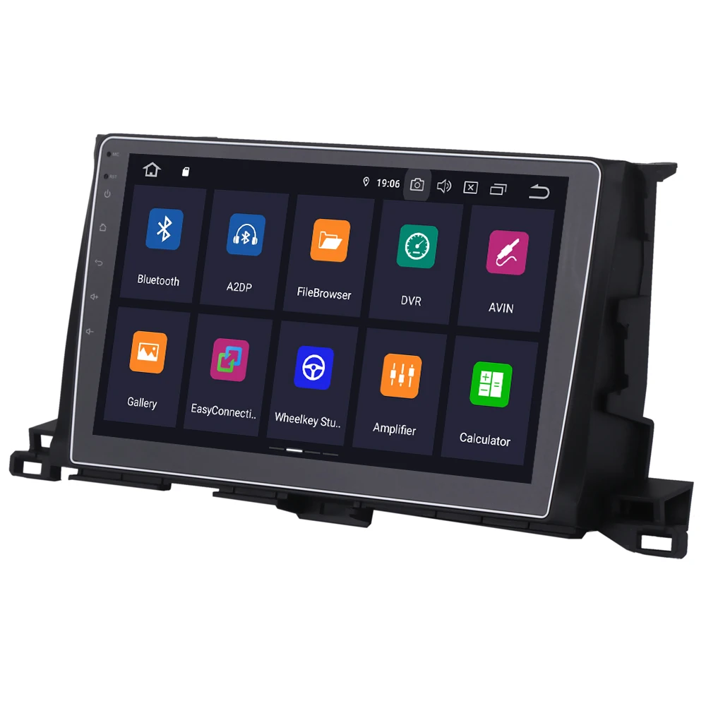 Автомагнитола 2 Din Android 9 0 мультимедийный GPS навигатор для Toyota Highlander 2014 2015 2016 2017 2018