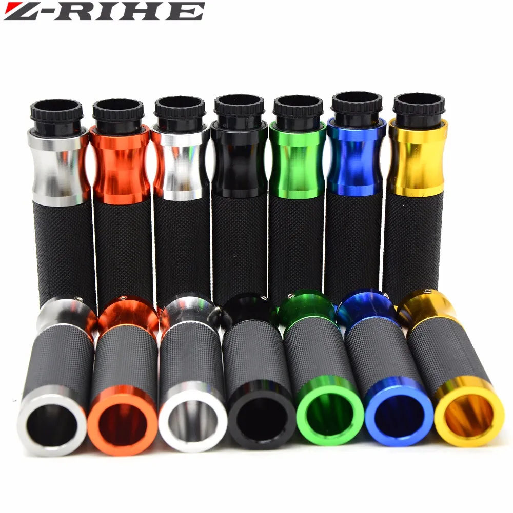 Ручки и наконечники для мотоцикла с ЧПУ подходят 22 мм руля Suzuki Bandit 600 CRF230 Yamaha