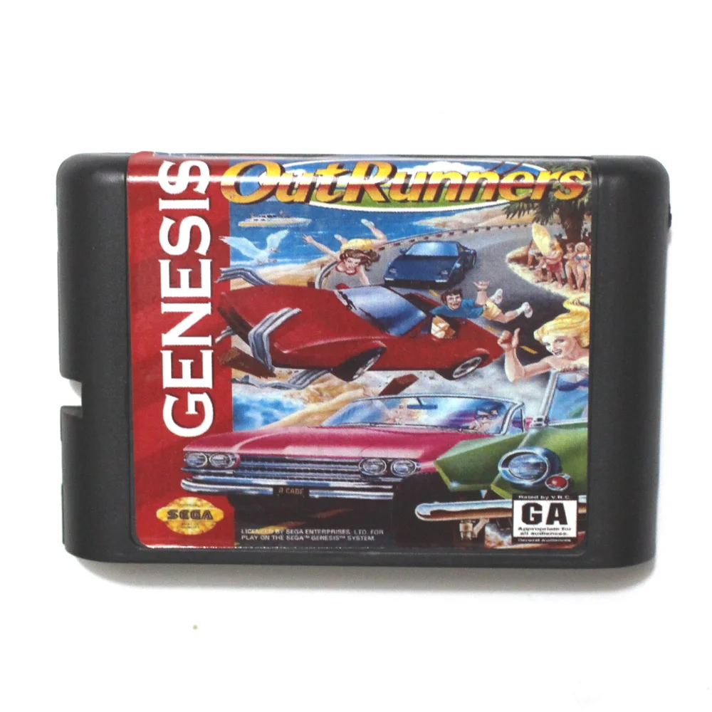 Out бегунов игровой картридж новые 16 бит карточная игра для Sega игры Mega Drive / Genesis
