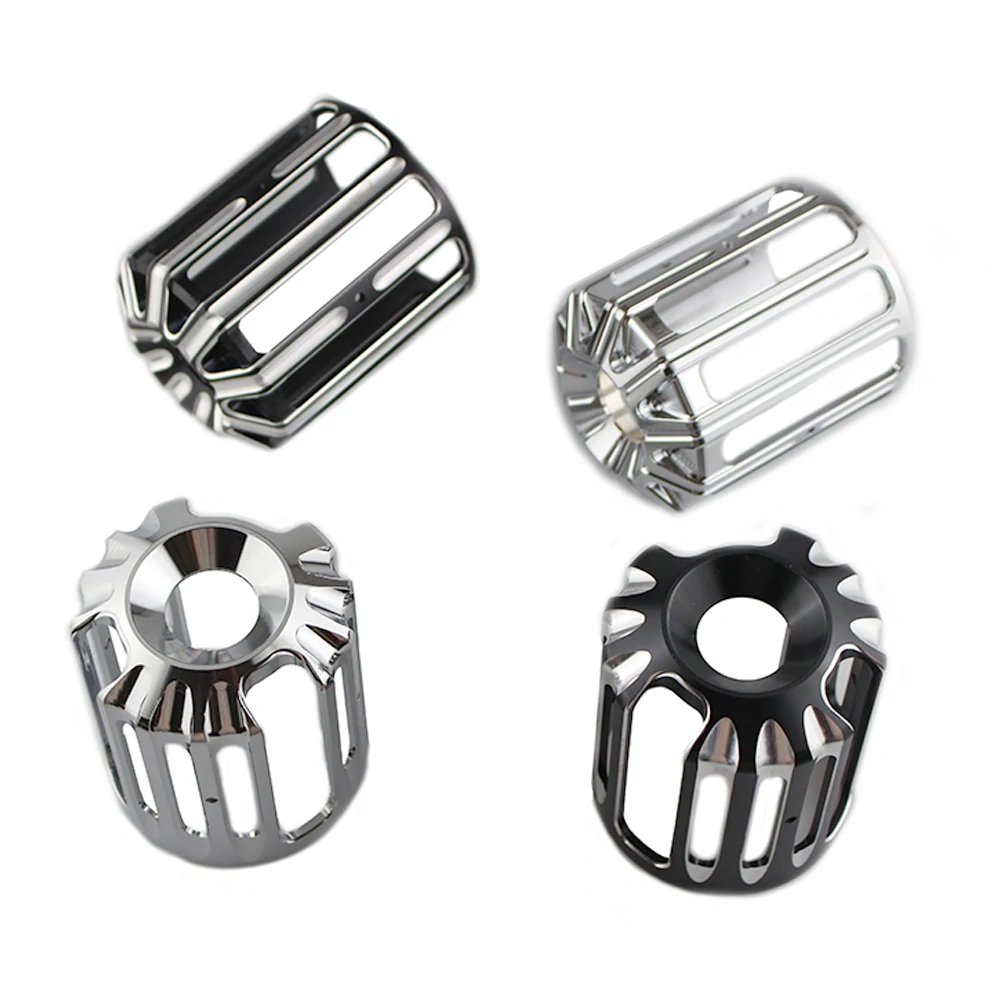 

Motorcycle Oil Filter Cover Caps Machine Oil Grid for Harley Sportster XL 883 1200 Dyna Softail Fat Boy Road King Street Glide