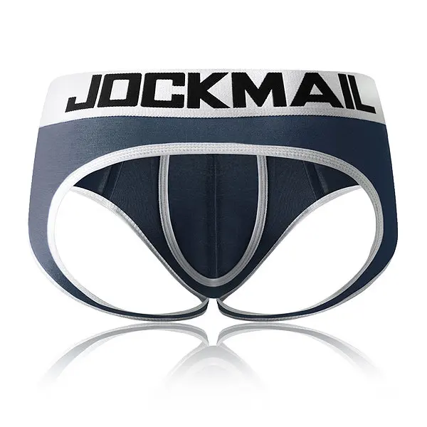 

JOCKMAIL Open Backless crotch G-strings Sexy Men Underwear penis pouch mens briefs tanga Gay Underwear men bikini Slip Thongs