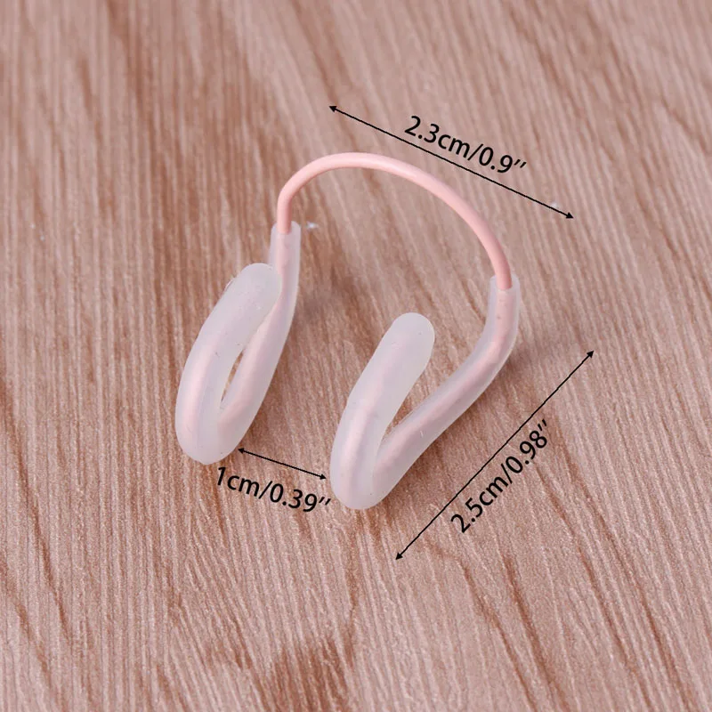 

Universal Swim Training Waterproof Soft Silicone Swimming Nose Clip Plug Nose Clips