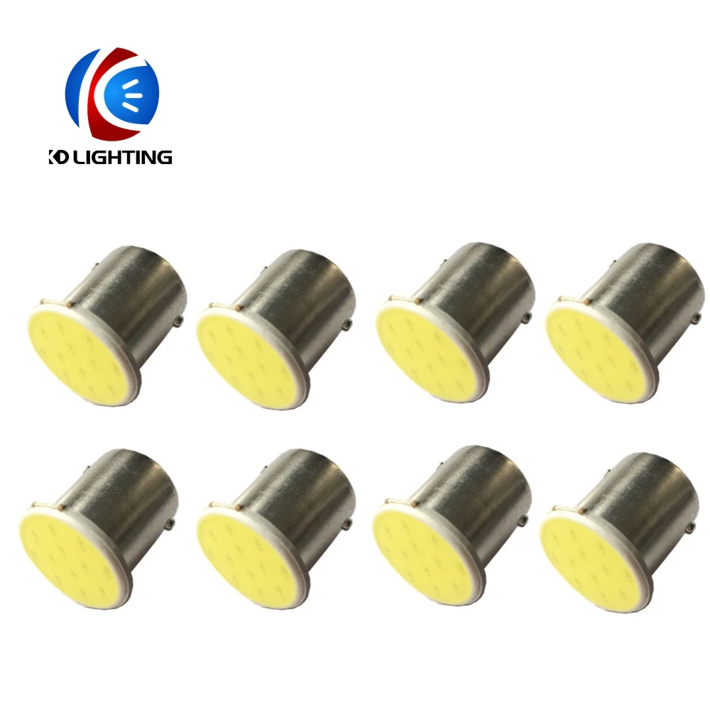 KD 10 шт./партия S25 P21/5 Вт 1157 bay15d 1156 ba15s Led COB 12 В Авто Светодиодные Автомобильные RV