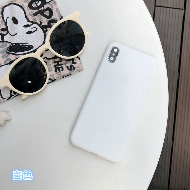 Чехол для huawei mate 10 20 Pro lite, чехол для huawei p20 30 pro lite, жидкий силиконовый чехол для телефона Honor 10 V20, ультратонкая задняя крышка - Цвет: White