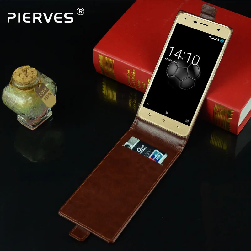 Роскошный флип-чехол Pierves с отделением для карт Prestigio Muze X5 Lte | Мобильные телефоны и