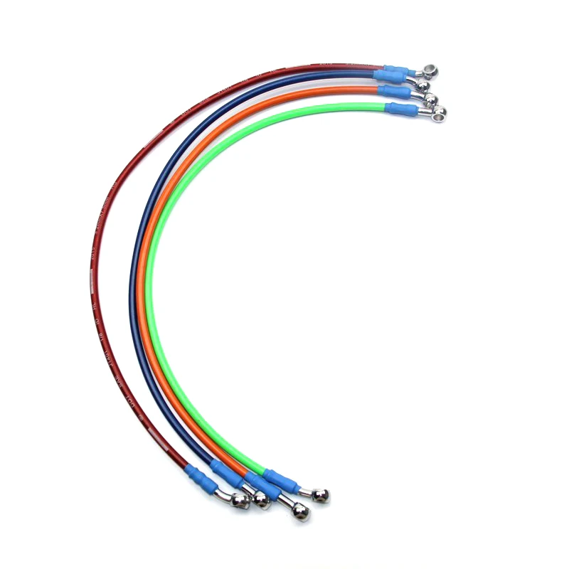 ZSDTRP 80/100/120/140/170/240cm Motorcycle Dirt Bike Braided Steel Hydraulic Reinforce Brake line Clutch Oil Hose Tube | Автомобили и