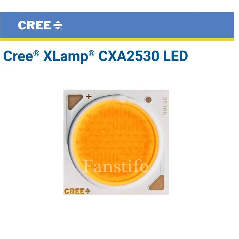 Купи Светодиод высокой мощности CREE CXA2530, 36 В, 50 Вт, COB 2700K, 3000K, 3500K, 4000K, 5700K, 6500K за 3,452 рублей в магазине AliExpress