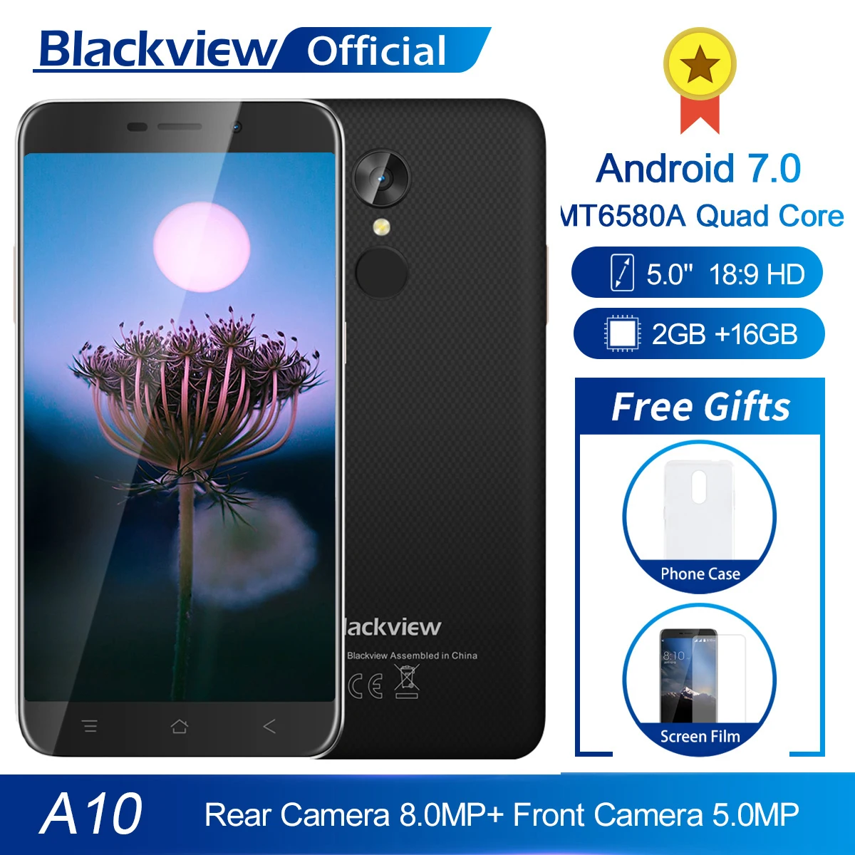 Смартфон Blackview A10 2+16ГБ|Смартфоны| |