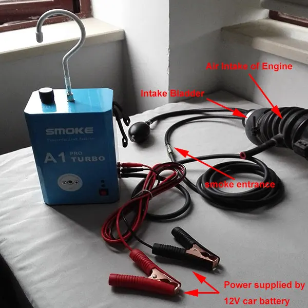 YAKO A1 Pro Turbo Smoke Automotive Diagnostic Leak Detector |