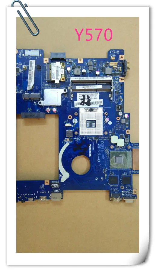 

Original PIQY1 LA-6882P for Laptop Lenovo Y570 Motherboard LA-6882P HM65 PGA989 DDR3 100% Tested