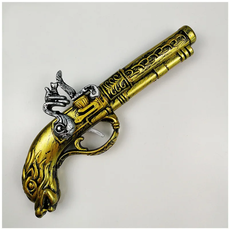 Pirate gun Caribbean пиратский пистолет Пиратский крюк повязка на глаза маскарадные аксессуары вечерние украшения для Хэллоуина детские игрушки подарок 27 июня - Цвет: Pirate gun