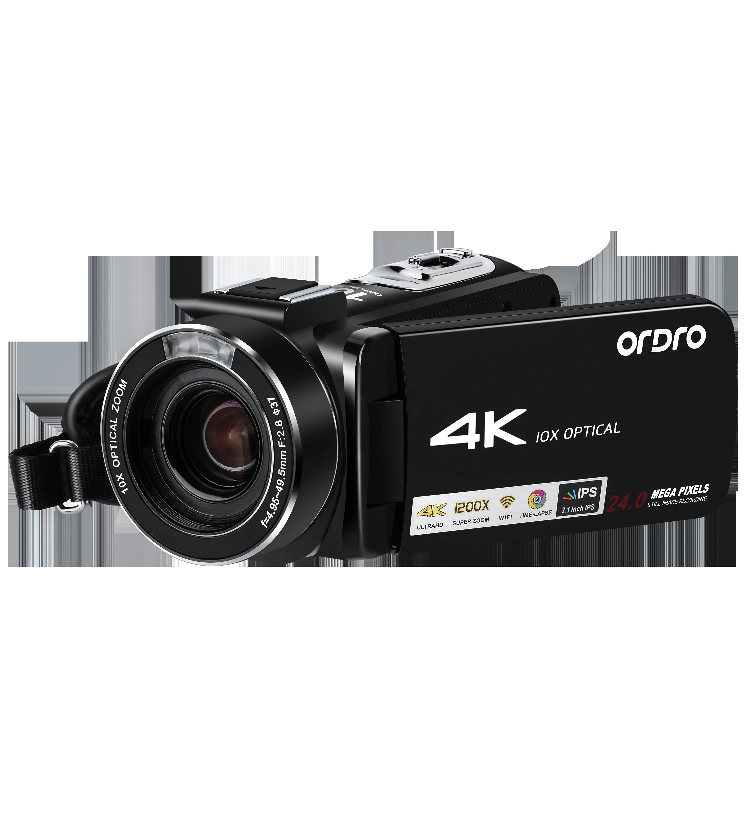 Ordro HDR A C7 Цифровая видеокамера WIFI DVR 4K 120 FPS 720P поддержка пульта дистанционного