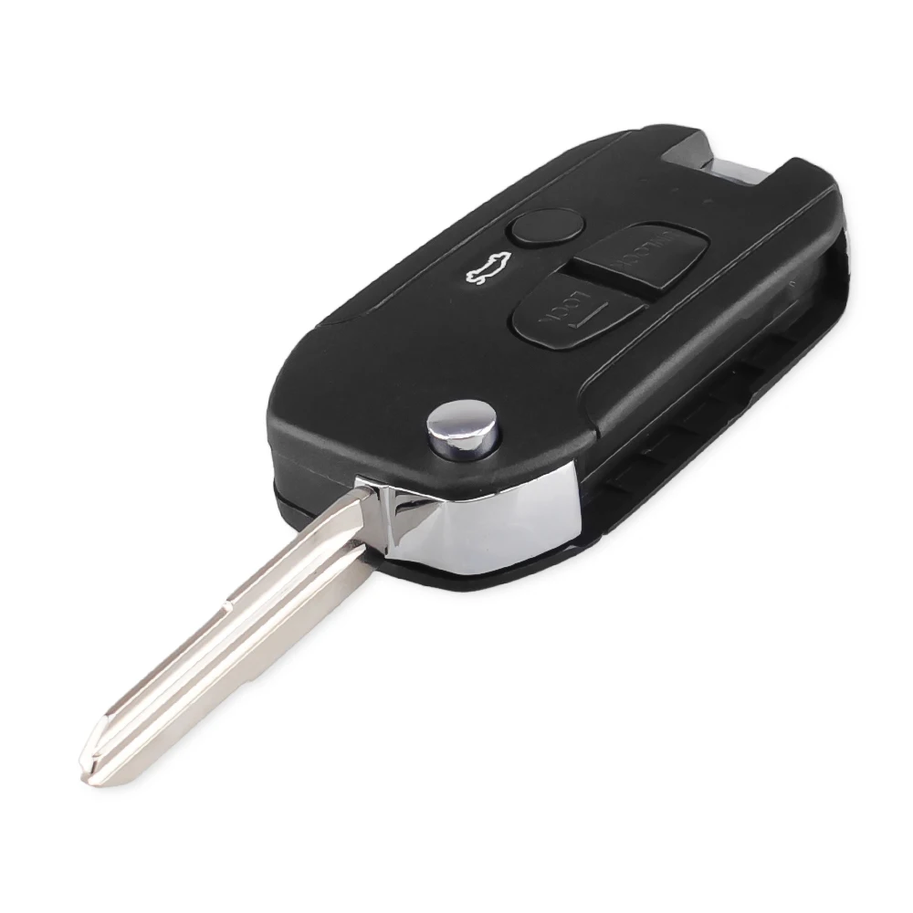 KEYYOU 3-кнопочный пульт дистанционного управления Складной автомобильный брелок