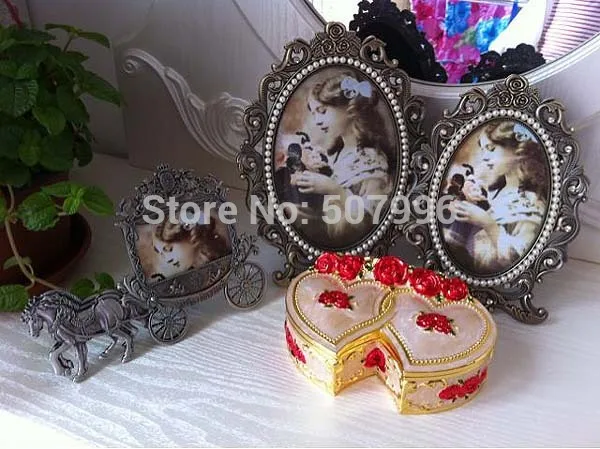 Классическая 6 дюймовая овальная фоторамка в готическом стиле украшение дома