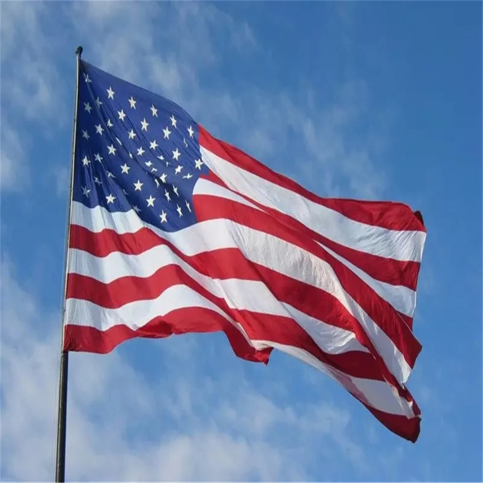 150*90 см Баннер США 100% полиэстер Стандартный баннер звезда УФ анти выцветание