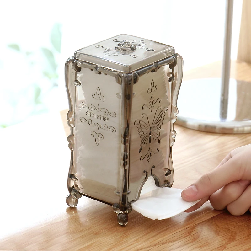 1 шт. акриловый Органайзер для косметики ватных палочек и чехлов | Дом сад