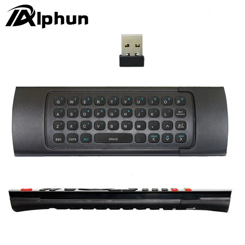 Alphun MX3 портативный 2 4G беспроводной пульт дистанционного управления клавиатура ler