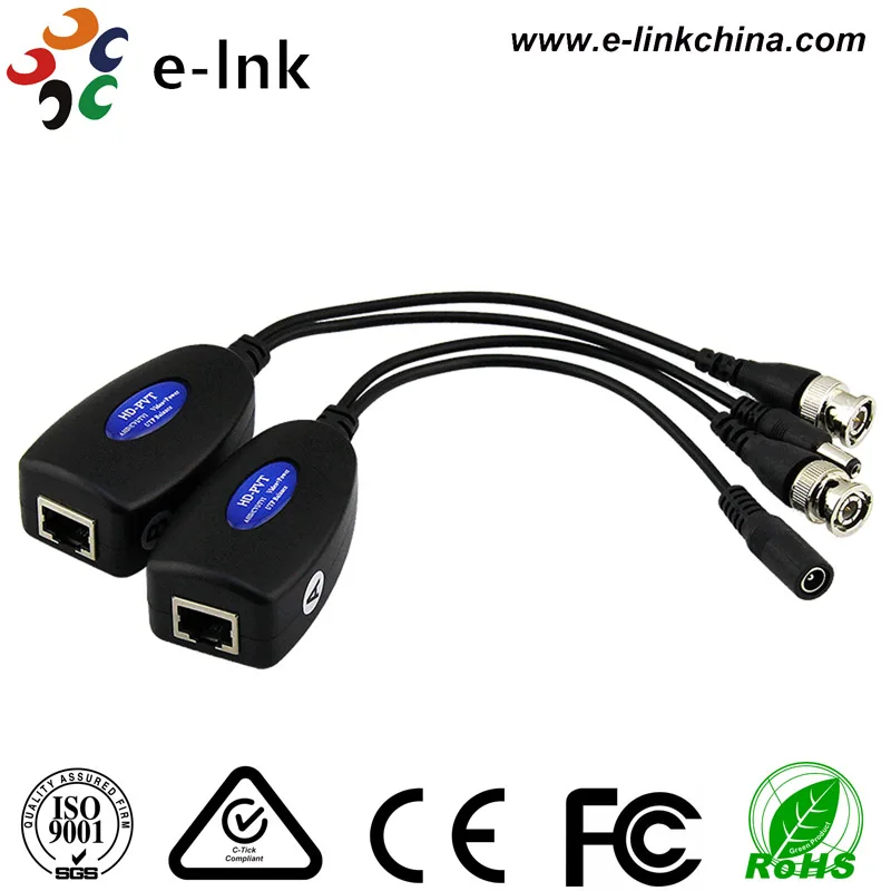 Кабель AHD/CVI/TVI UTP video balun over cat5|cable cat5|balun ahdahd cable |