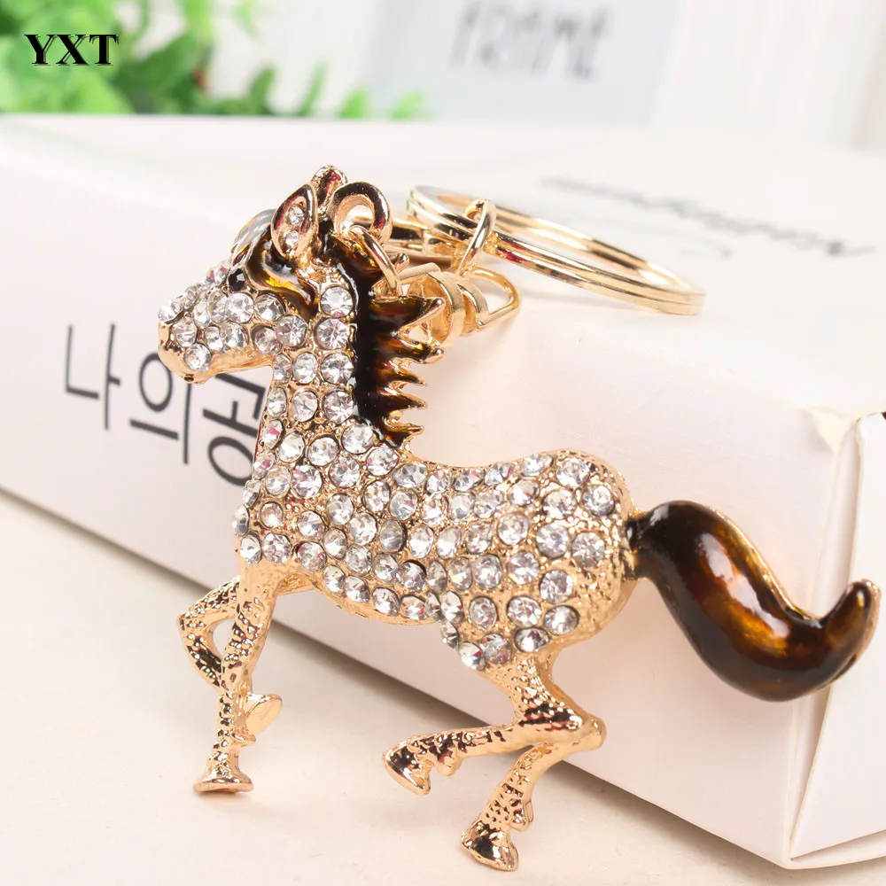 Брелок для волос с конским хвостом новинка милые хрустальные стразы подвеска