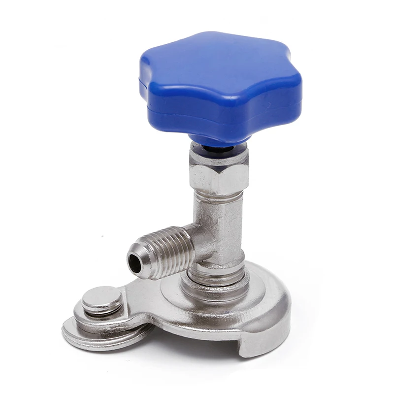 

Dispensing Valve Bottle Opener R12 R134a Refrigerant Bottle Can Tap 337B Blue