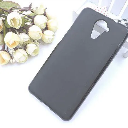 GR olamexy,, ТПУ, пудинг, чехол, оболочка, чехол для Blu Life One X2 Mini, мобильный телефон, мягкий гелевый Чехол - Цвет: Черный