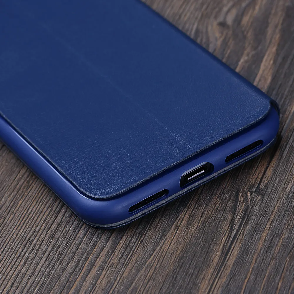 Роскошный кожаный флип-чехол для iPhone XS XR 11Pro Max чехол для телефона s Coque Fundas для iPhone на 6S 7 8X6 Plus чехол для телефона