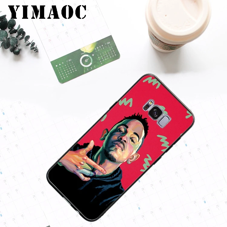 YIMAOC A32 Kendrick Lamar Soft Silicone Case for Samsung Galaxy A3 A5 A6 Plus 2017 2016 S6 S7 Edge S8 S9 &amp Note 8 9 |