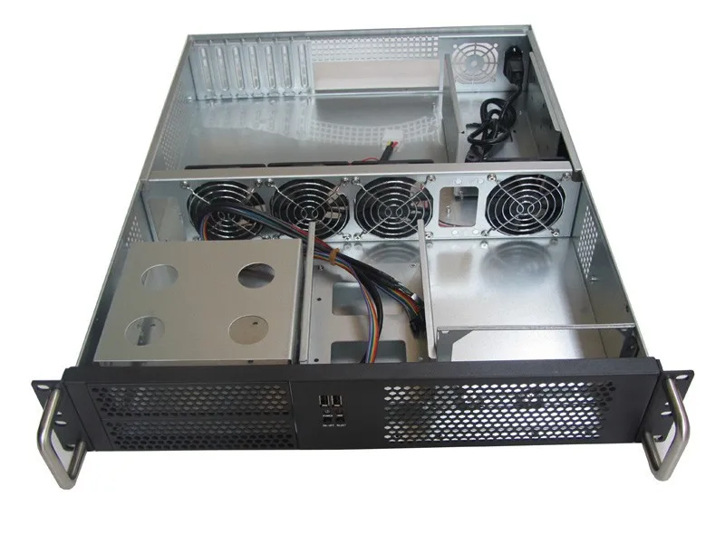 

New 2u Industrial Computer Case 2u Server Computer Case 6 Hard Drive 2 Optical Drive 550 Large-panel High