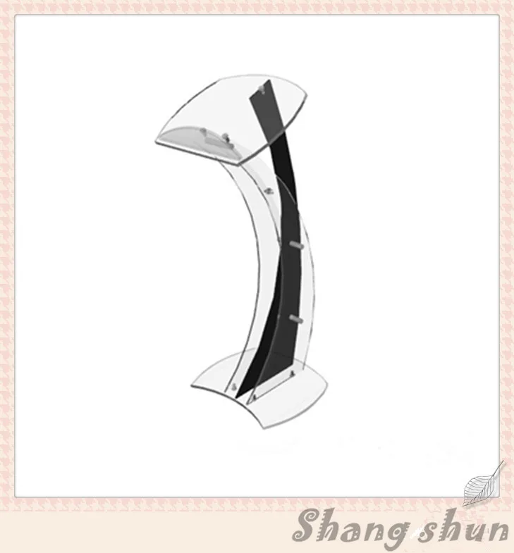 Clear Plastic Church Podium Modern Acrylic Lectern Pulpit Designs Podiums | Мебель