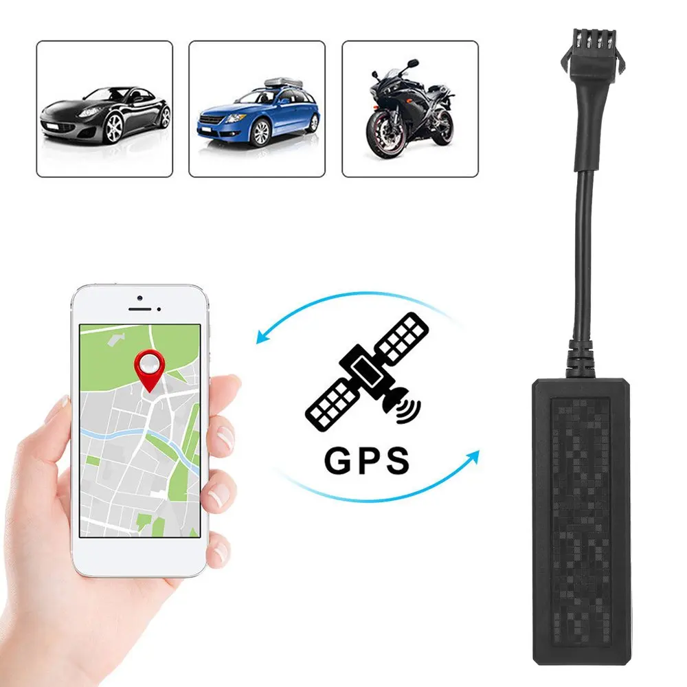 Профессиональный Автомобильный gps трекер gps локатор GSM GPRS отслеживание в реальном времени противоугонное устройство защита конфиденциальности с кабелем 4 P/2 P