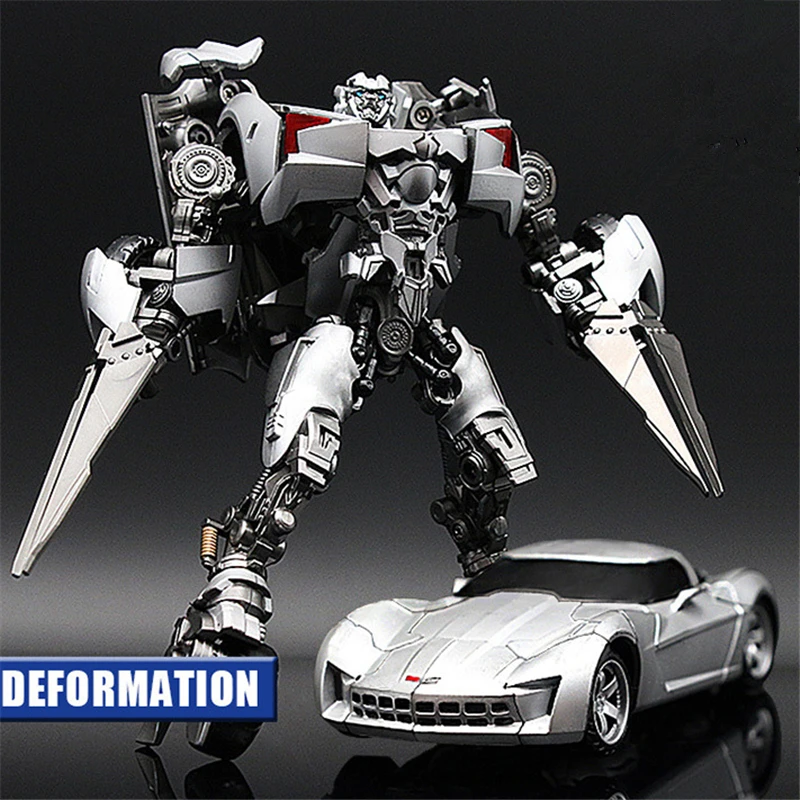 Новая Черная машинка трансформер Mamba для мальчиков крутая модель из сплава LS01 LS02