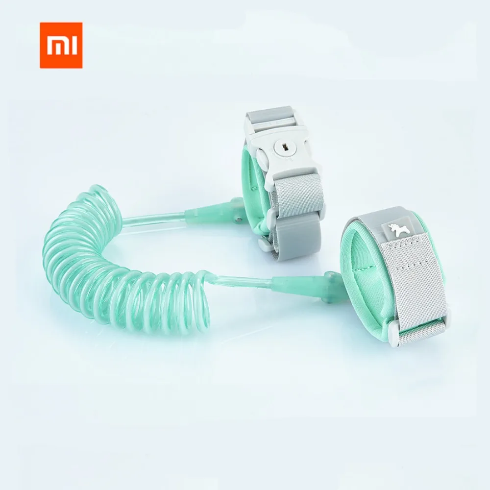 Новое поступление, Xiaomi mijia, 2 м, анти-потеря, ремешок, браслет, безопасность, регулируемый, для детей, тяговый трос, браслет 5