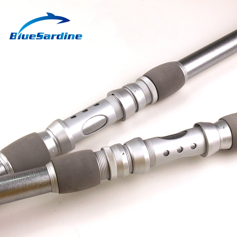 Супержесткая телескопическая удочка BlueSardine для спиннинга 2 7 4 5 м|Удочки| |