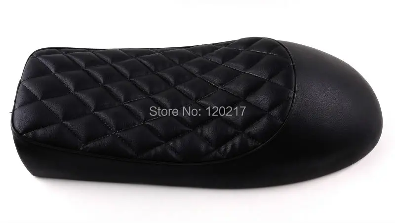 SAFFEN черное винтажное сиденье для мотоциклистов CG GN CB200 CB350 CB400SS CB750 SR400 SR500 XJ XS KZ