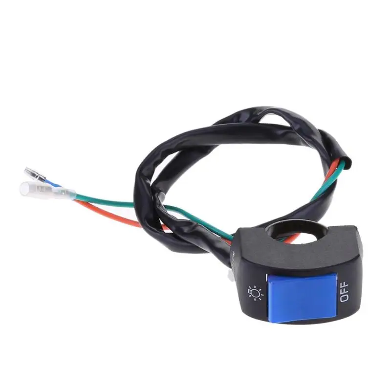 12V 7/8in на руль мотоцикла или включения/выключения для светодиодный головной светильник тумана светильник