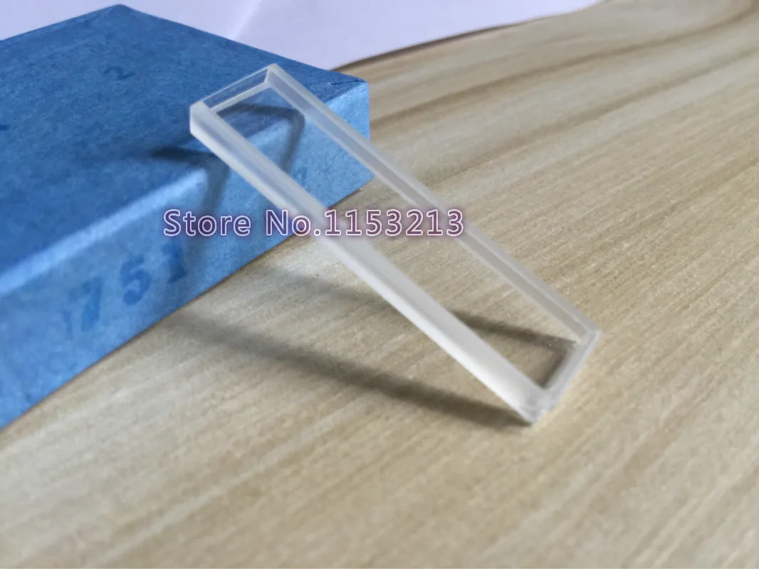 Высокое качество расплава стекло Cuvette 0,7 мл Оптическое стекло 2 мм сотовый Cuvette односторонняя прозрачная устойчивая кислота и щелочи 10 шт/pk
