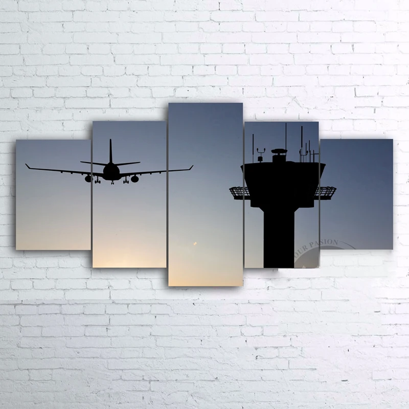 5 шт Печать холст Картина летные Детские комплекты одежды с изображением