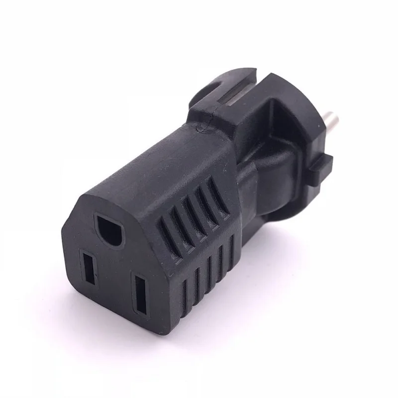 10PACK European Socket AC Power Adapter Neam US 5-15P To EU German Connector Converter Male Female Conversion Plug | Обустройство