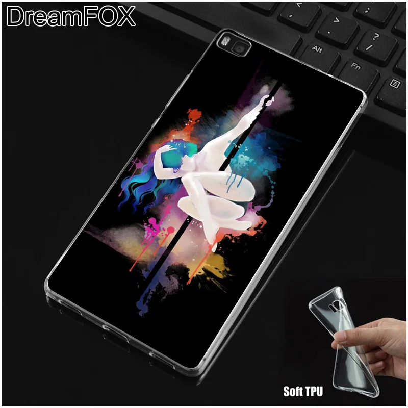DREAMFOX M127 Pole танцевальный Мягкий силиконовый чехол из ТПУ для Huawei P8 P9 P10 P20 P30 Lite Pro P