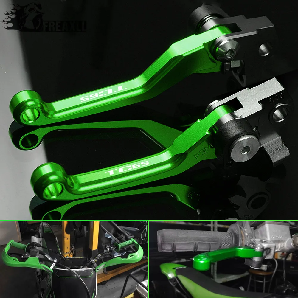 Алюминиевые рычаги тормозной муфты CNC для HUSQVARNA TC65 TC 65 2017 2018 детали мотоцикла
