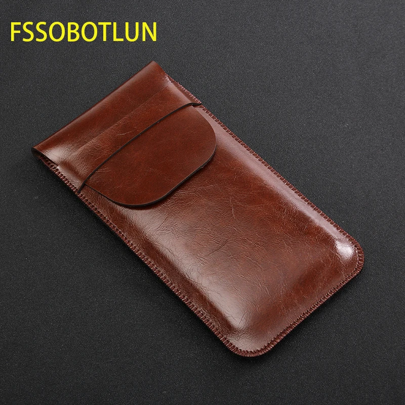 FSSOBOTLUN для Meizu 16Xs/16 s/Note 9 чехол кобура ручной работы полностью защитный сумка M6s