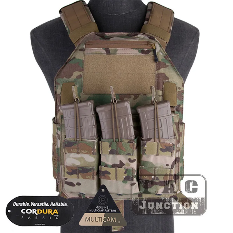 MC Emerson Тактический LBX-4020 A2 Armatus II Slick Регулируемый жилет EmersonGear пластина Перевозчик легкий корпус Броня M4 Mag Чехол - Цвет: MC