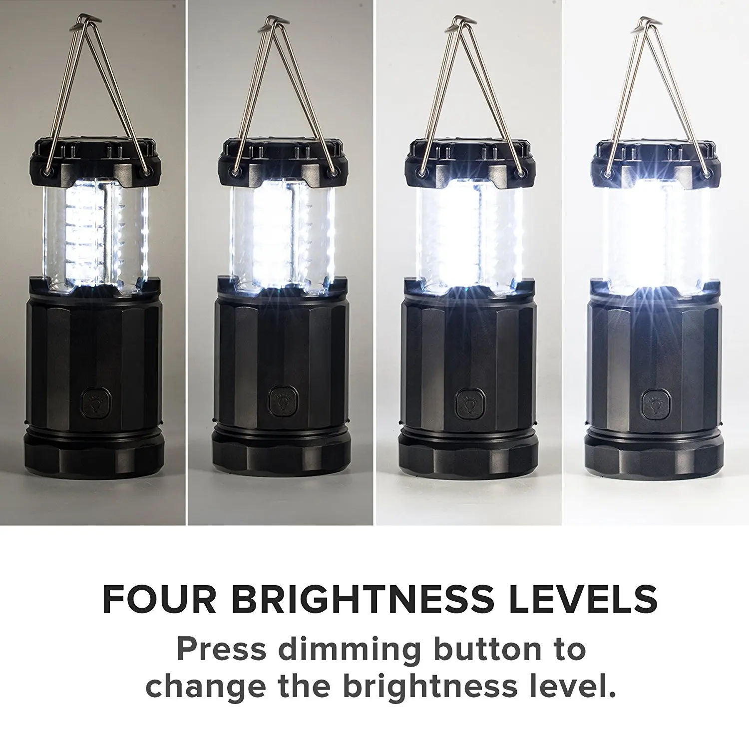 

Effective 1 Pack Portable Camping Lantern LED with 12 AA Batteries Survival Kit for Emergency Hurricane Power Outage CL10 lamp