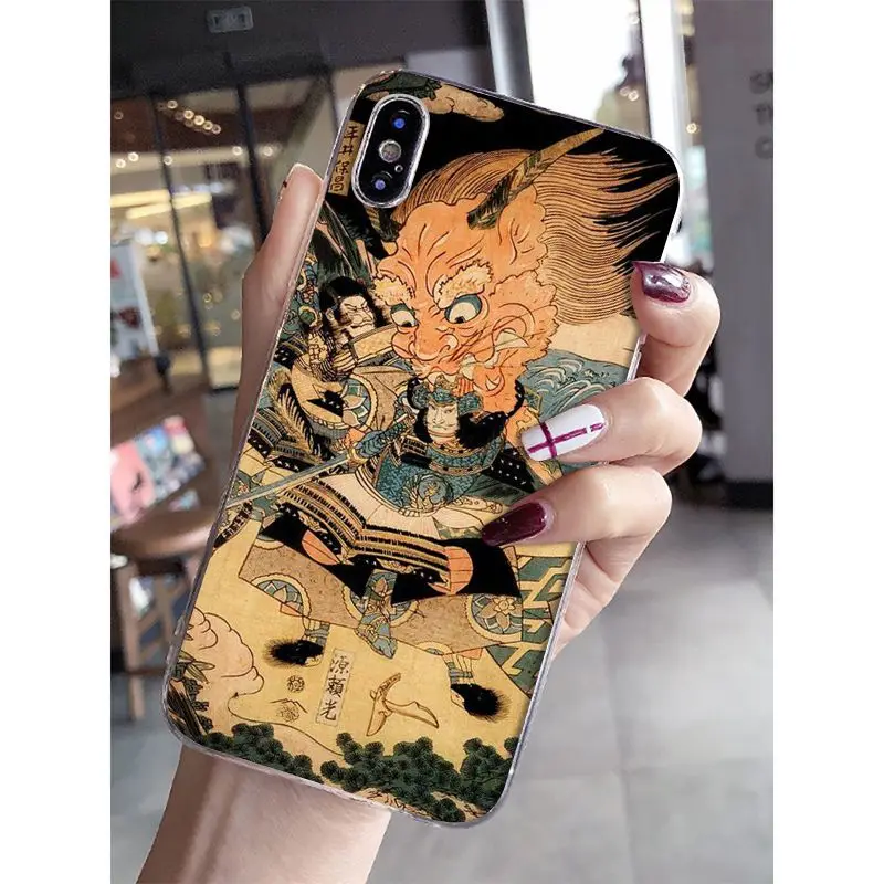 Babaite Ukiyo e Japonais стильный прозрачный мягкий силиконовый чехол для телефона iPhone 6S 6plus
