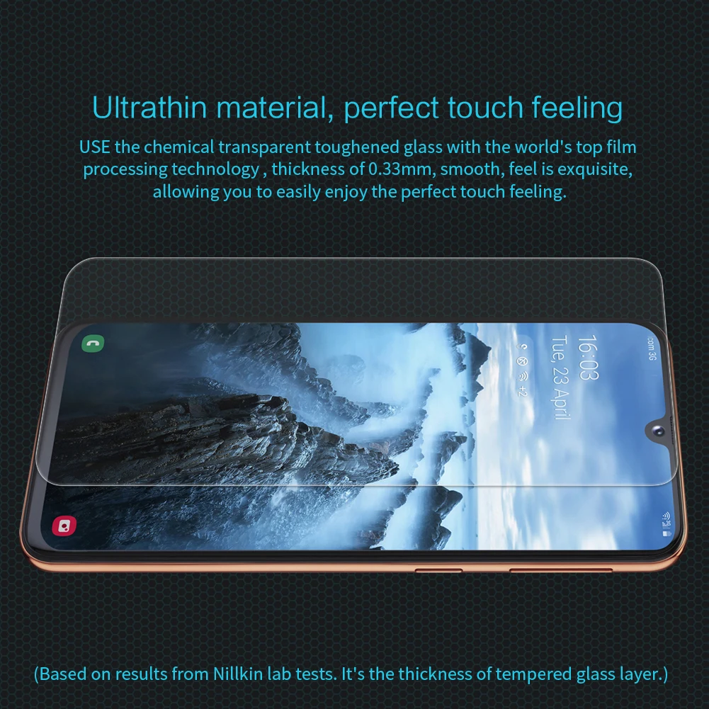 Для samsung Galaxy A40 9H 0 33 мм закаленное стекло Nillkin Amazing CP + анти защитное протектор
