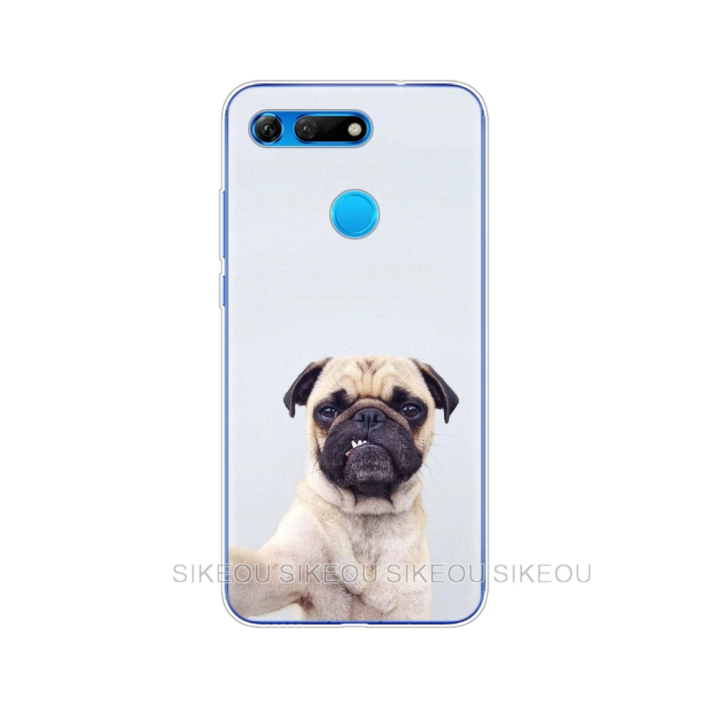 51752 Чехол для huawei Honor View 20 V20, чехол, мягкий силиконовый чехол для Honor V20, Капа с милым животным рисунком, полностью 360, чехол - Цвет: 51752