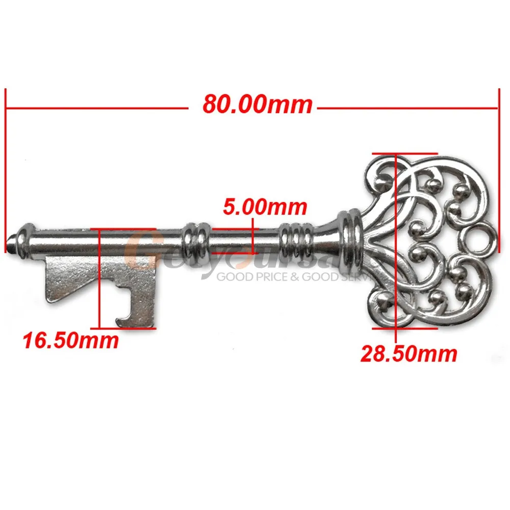 Брелок для бутылок в форме ключа брелок металлический пивной бар