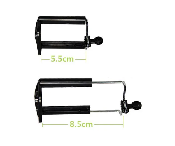 Гибкий штатив-Трипод с резиновыми ножками и зажимом для мобильного телефона