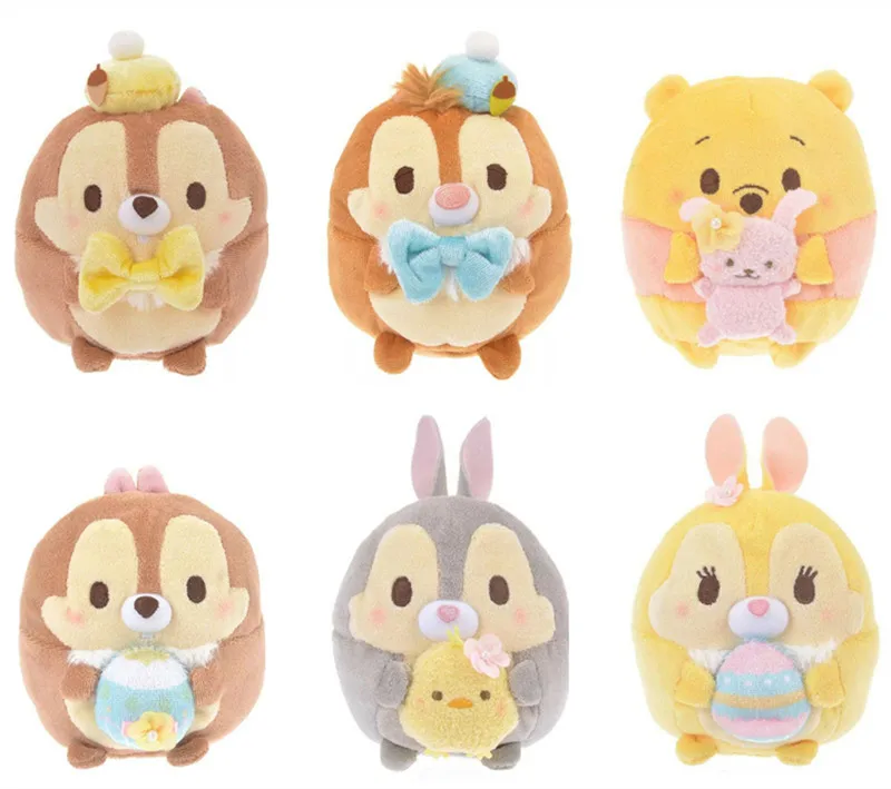 Милый аромат Ufufy плюшевый Пасхальный набор из 6 шт. Медведь Кролик тампер Miss Bunny Chipmunks детские игрушки для детей Подарки