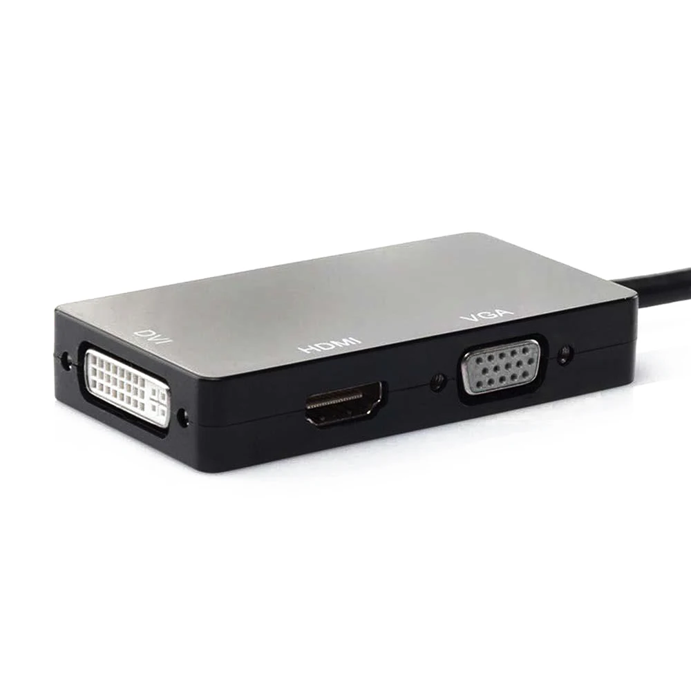 Mini Display Port Thunderbolt to HDMI VGA DVI адаптер для MacBook Pro Mac Air |